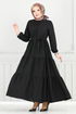 الفستان أسود 6094TGE913-M - Thumbnail