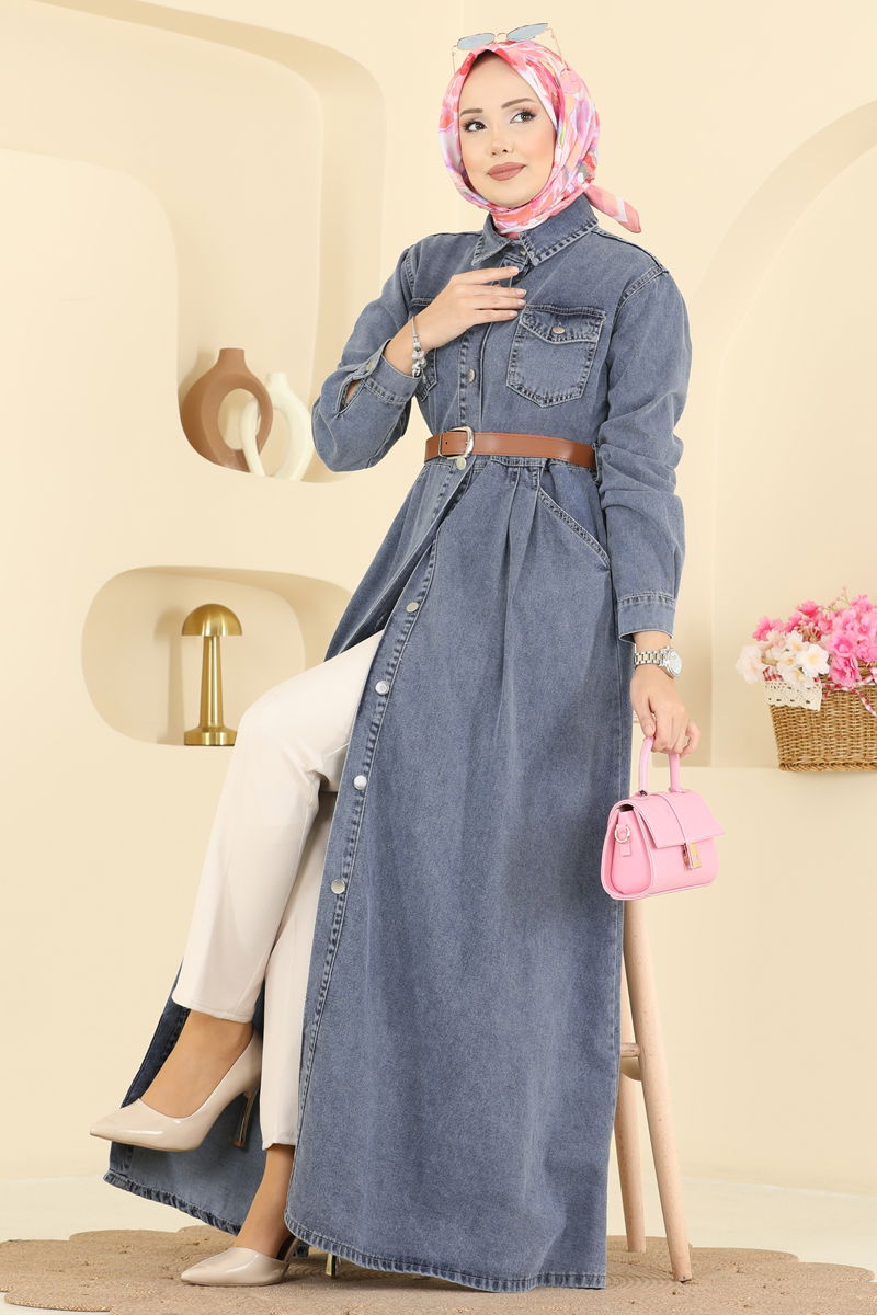 Dress 6136ORG1169-MS Light Denim