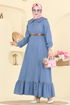 Dress 6141ORG1169-MS Light Denim - Thumbnail