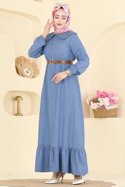 O.R.G. - Dress 6141ORG1169-MS Light Denim - 425960