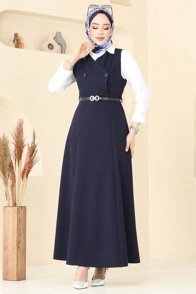 B.İ.S.S.K. - DRESS 6208BSK463-MS Navy Blue - 370285