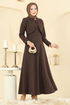 Dress 6251BSK463-MS Brown - Thumbnail