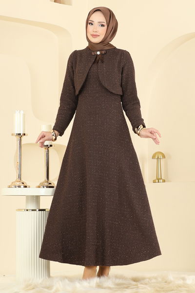 B.İ.S.S.K. - Dress 6251BSK463-MS Brown - 396562