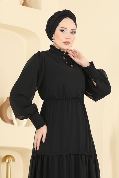 B.İ.S.S.K. - Dress 6268BSK463-MS Black - 426488