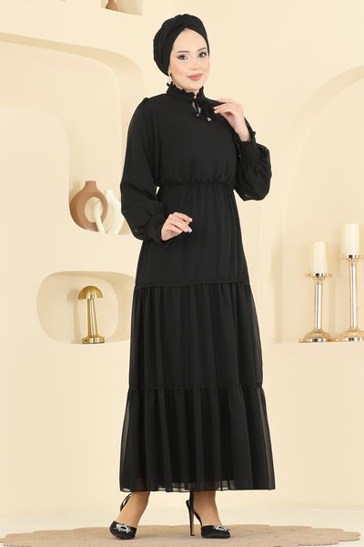 B.İ.S.S.K. - Dress 6268BSK463-MS Black - 426489