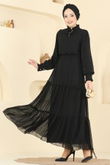 B.İ.S.S.K. - Dress 6268BSK463-MS Black