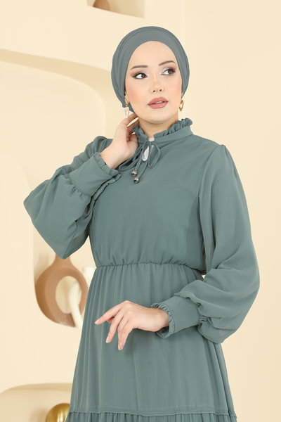 B.İ.S.S.K. - Dress 6268BSK463-MS Dark Mint - 426446