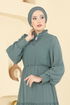 Dress 6268BSK463-MS Dark Mint - Thumbnail
