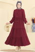 Dress 6601ORG1169-MS Burgundy - Thumbnail
