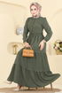 Dress 6601ORG1169-MS Khaki - Thumbnail