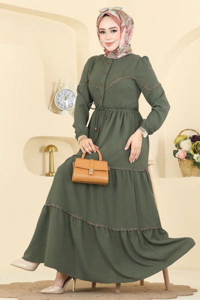 O.R.G. - Dress 6601ORG1169-MS Khaki