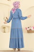 Dress 6715ORG1169-MS Light Denim - Thumbnail