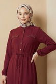 MRV O.R.G. - Dress 6772ORG973-M Burgundy