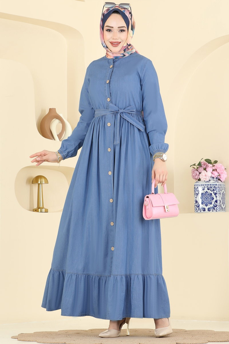 Dress 6785ORG1169-MS Light Denim