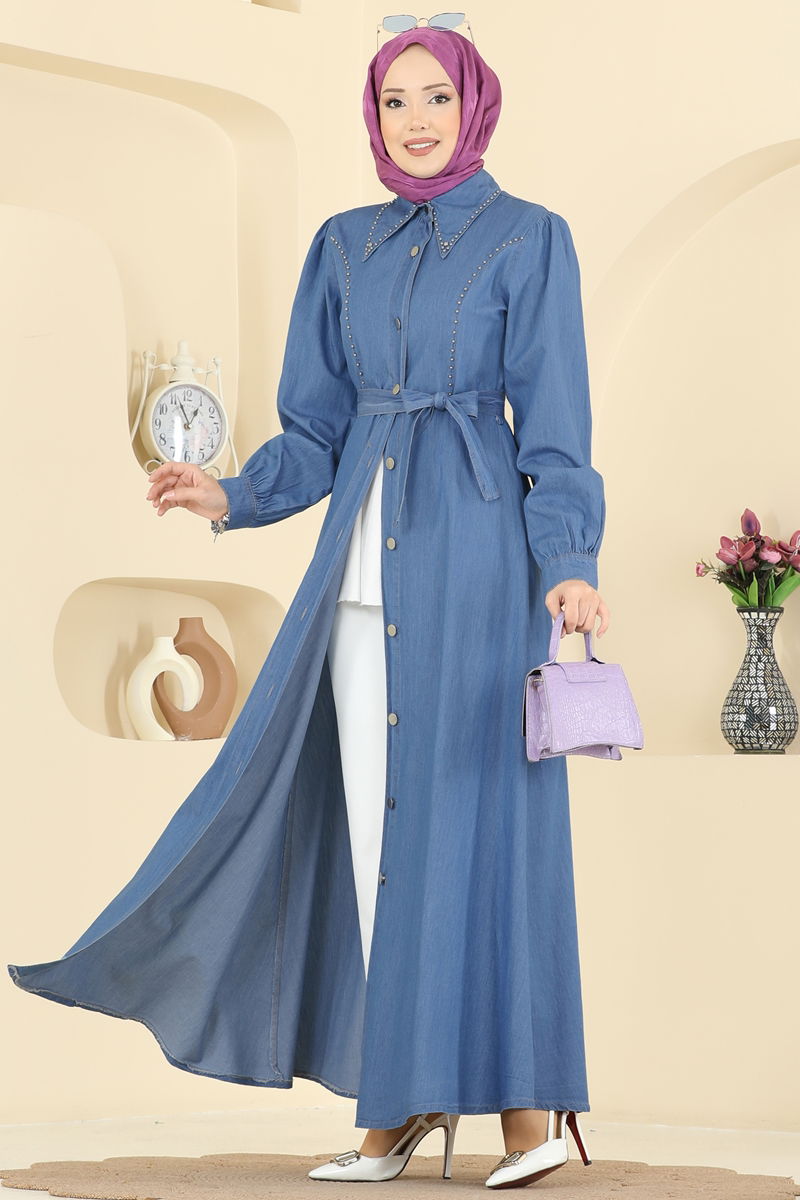 Dress 6801ORG1169-MS Denim