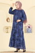Dress 6803ORG1169-MS Saxe - Thumbnail
