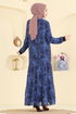 Dress 6803ORG1169-MS Saxe - Thumbnail