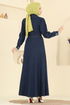 Dress 6804ORG1169-MS Dark Denim - Thumbnail