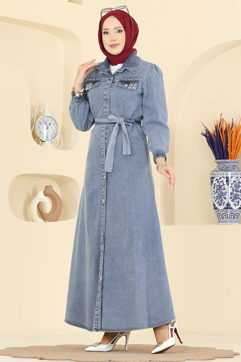 Dress 6804ORG1169-MS Light Denim