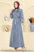 Dress 6804ORG1169-MS Light Denim - Thumbnail