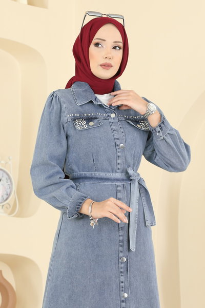 O.R.G. - Dress 6804ORG1169-MS Light Denim - 421319