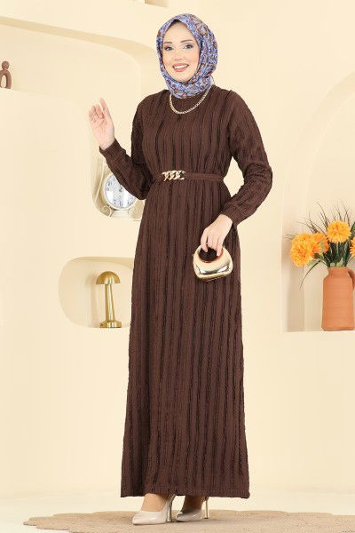 O.Z.N. - Dress 7001OZN1046-MS Brown