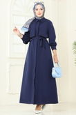 U.Z. - Dress 7010UZ662-MS Navy Blue