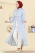 Dress 7020OZN1046-MS Baby Blue - Thumbnail