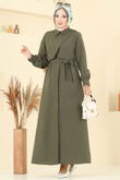U.Z. - Dress 7020UZ662-MS Khaki