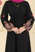 Dress 7026TEG847-MS Black - Thumbnail