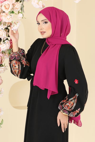 T.E.G. - الفستان أسود 7026TEG847-MS - 403086