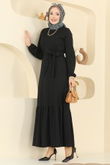 P.R.M. - Dress 702PM271-MS Black