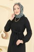 الفستان أسود 702PM271-MS - Thumbnail