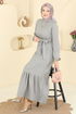 Dress 702PM271-MS Gray - Thumbnail