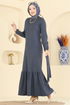 Dress 702PM271-MS Navy Blue - Thumbnail