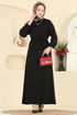Dress 7053TEG847-MS Black - Thumbnail