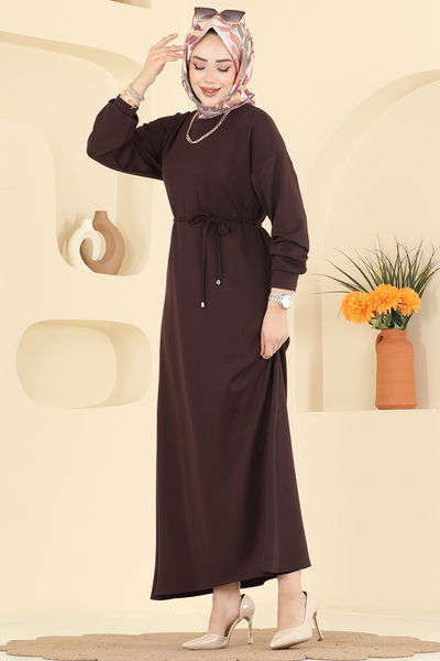 T.E.G. - الفستان بني 7053TEG847-MS - 418347