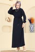 Dress 7053TEG847-MS Navy Blue - Thumbnail