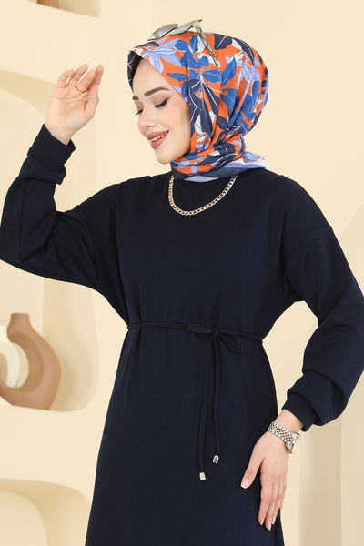 T.E.G. - الفستان كحلي 7053TEG847-MS - 418351