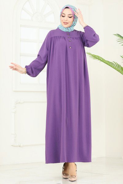 B.M.R. - Dress 7103BM387-MS Dark Lilac