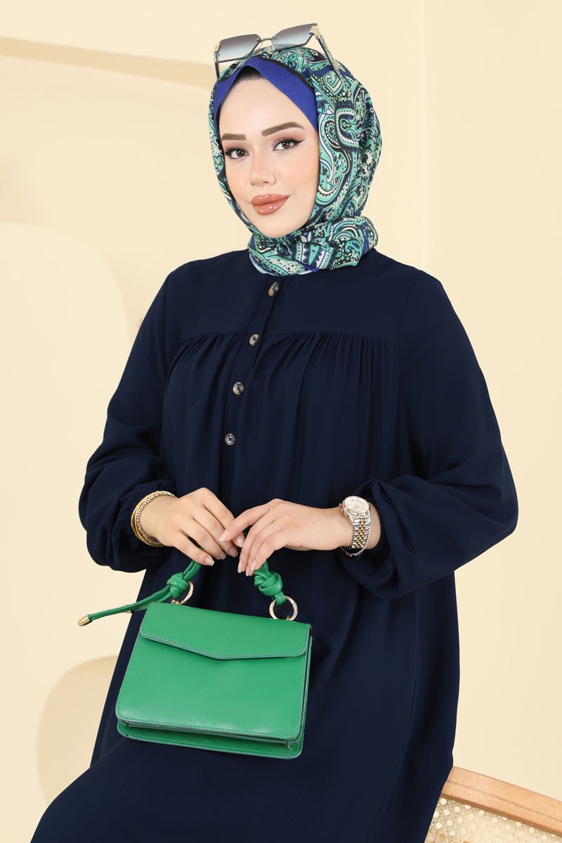 الفستان كحلي 7103ERK1158-MS