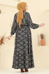 Dress 7109ERK1158-MS Black - Thumbnail