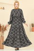 Dress 7109ERK1158-MS Black - Thumbnail