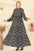Dress 7109ERK1158-MS Black - Thumbnail