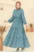 Dress 7109ERK1158-MS Petroleum - Thumbnail
