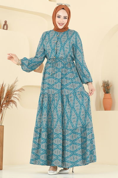 E.R.K. - Dress 7109ERK1158-MS Petroleum - 392773