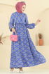 Dress 7109ERK1158-MS Saxe - Thumbnail