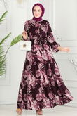 B.G.S. - Dress 7119BG354-MS Damson