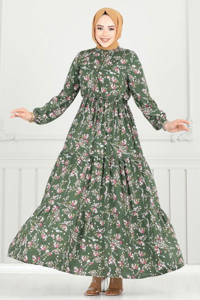 B.G.S. - Dress 7122BG354-MS Khaki