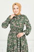 Dress 7122BG354-MS Khaki - Thumbnail